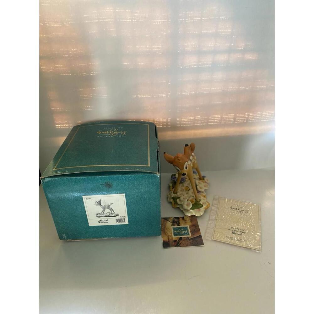WDCC Walt Disney Classics Collection Bambi Purty Flower with COA & Box - Picture 6 of 8